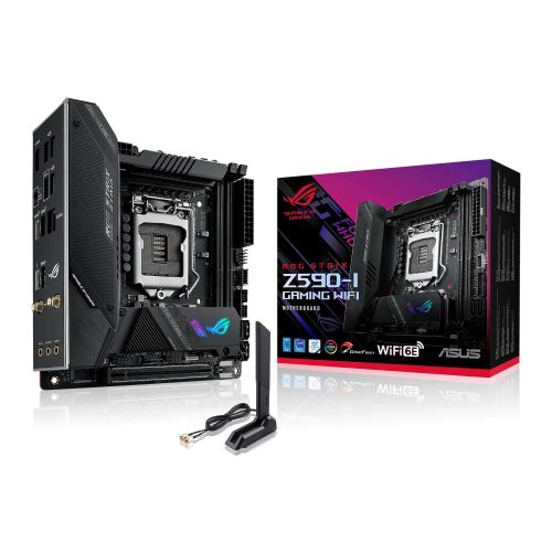 Asus ROG Strix Z590-I Gaming WIFI (Socket LGA 1200) DDR4 Mini-ITX Motherboard