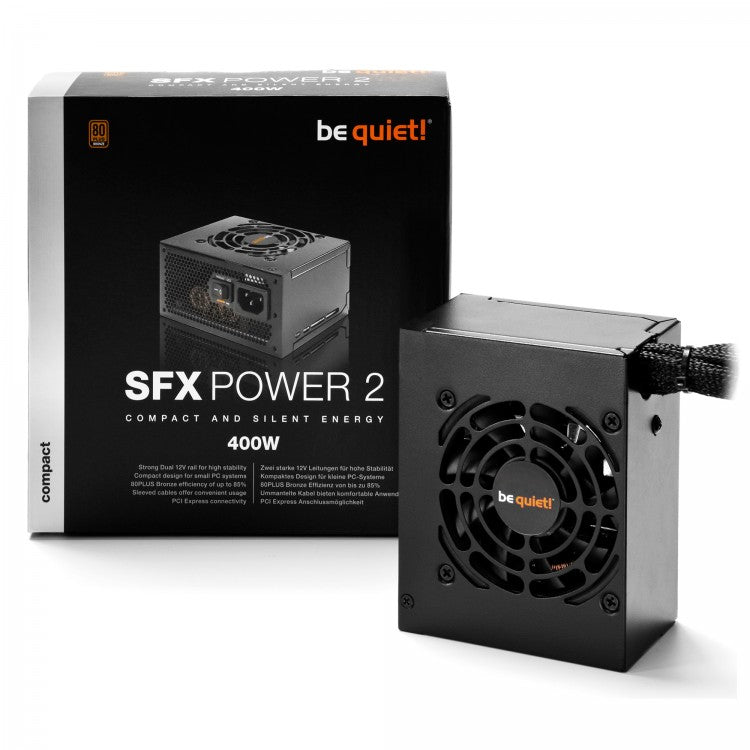 be quiet! SFX Power 2 400W '80 Plus Bronze' SFX Power Supply  SFX Power 2 400W '80 Plus Bronze' SFX Power Supply