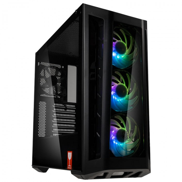 MasterBox MB530P RGB Midi-Tower Gaming Case - Black Tempered Glass