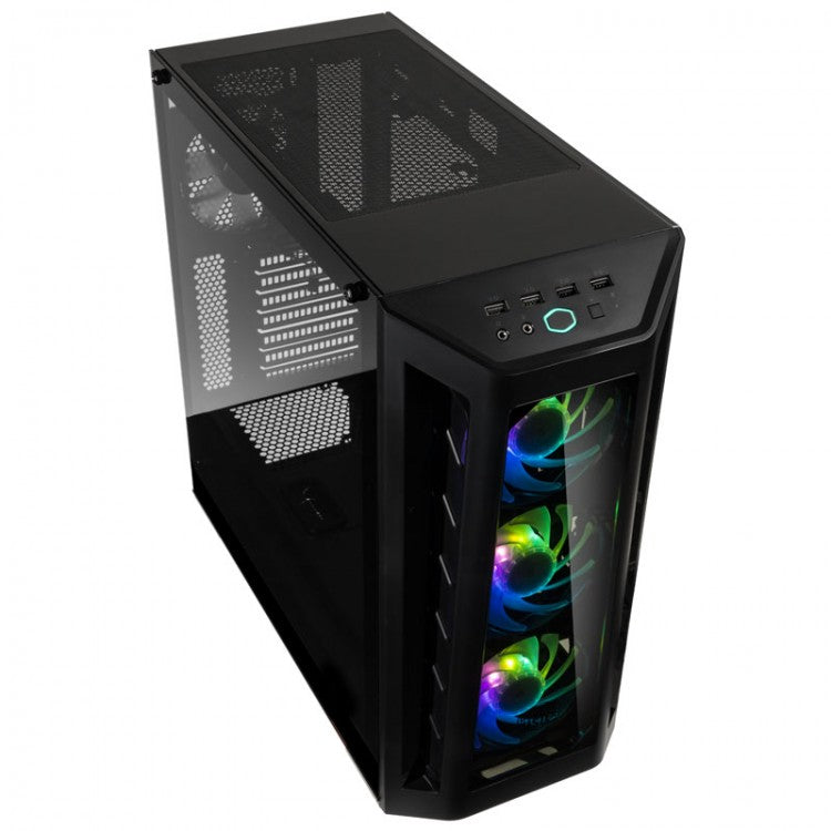 MasterBox MB530P RGB Midi-Tower Gaming Case - Black Tempered Glass