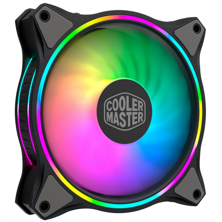 COOLER MASTER MASTERFAN MF120 HALO ARGB LED PWM CASE FAN - 120MM