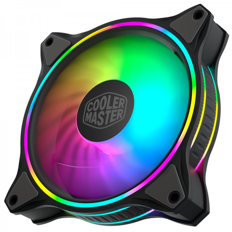 COOLER MASTER MASTERFAN MF120 HALO ARGB LED PWM CASE FAN - 120MM