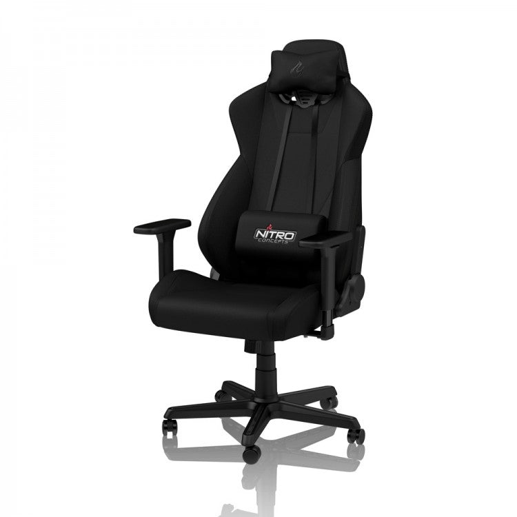 Nitro Concepts S300 FABRIC GAMING CHAIR - STEALTH BLACK