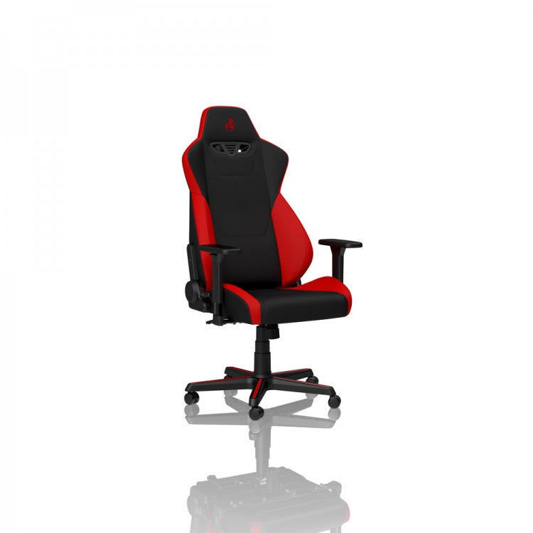 Nitro Concepts S300 FABRIC GAMING CHAIR - INFERNO RED