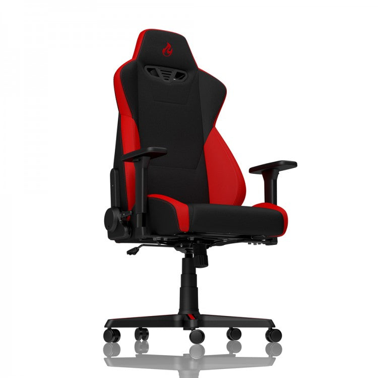 Nitro Concepts S300 FABRIC GAMING CHAIR - INFERNO RED