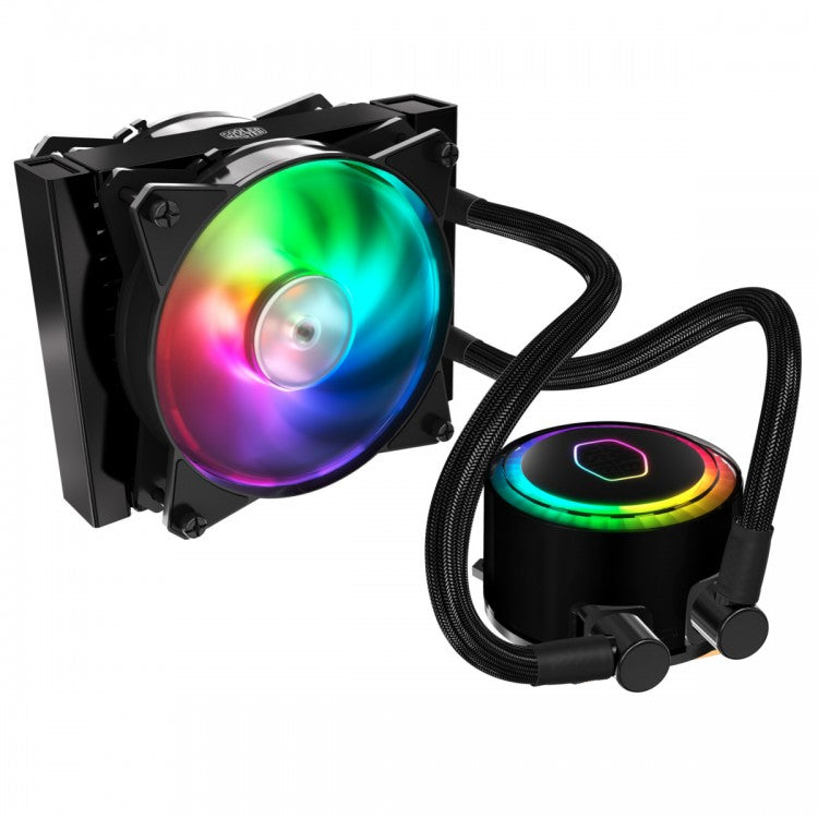 COOLER MASTER MASTERLIQUID ML120R ADDRESSABLE RGB CPU COOLER - 120MM