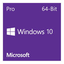 Microsoft Windows 10 Professional 64-bit, OEM DVD